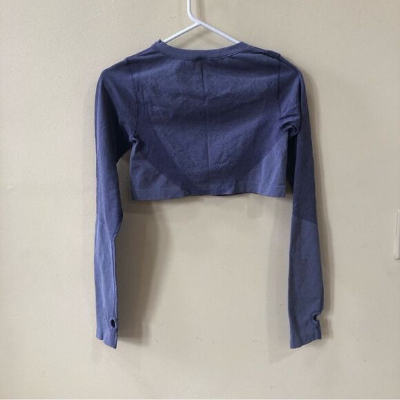 P’tula Contoured Long Sleeve Crop Top - Picture 4 of 4